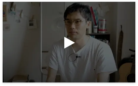 日本の患者の体験談動画「Life is… 堂々と生きる」を紹介するサムネイル画面