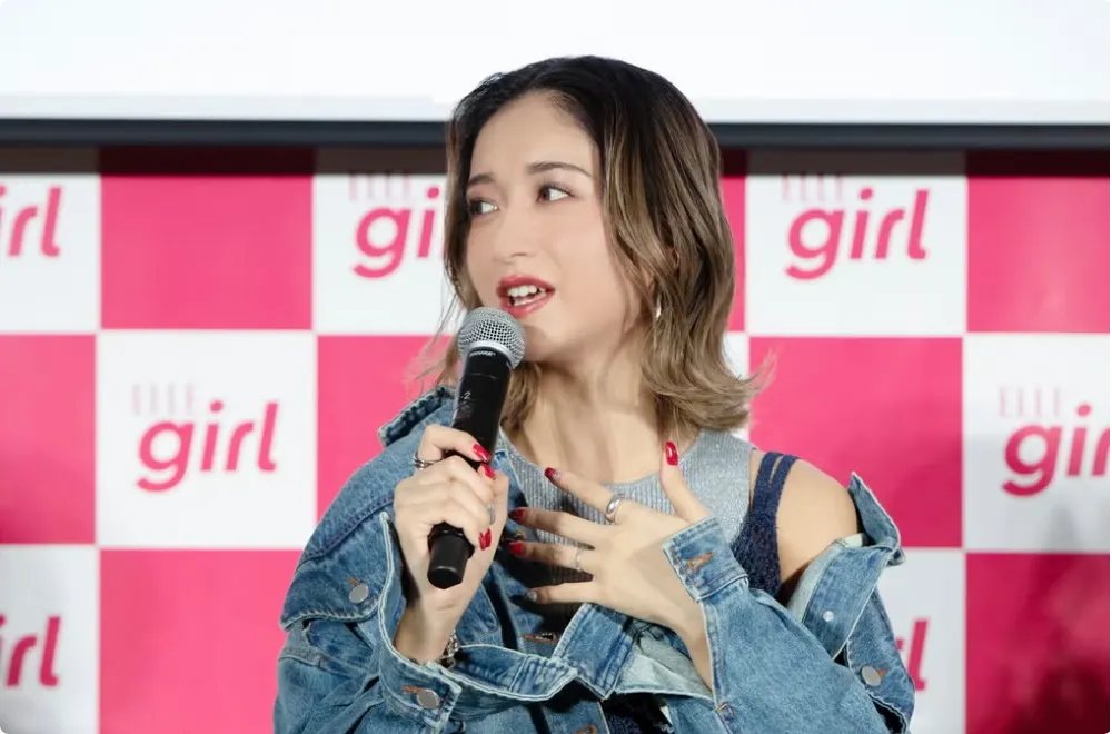 池田美優さんがイベントでトークしている様子