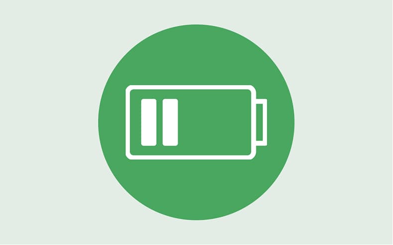 Reduced fatigue icon